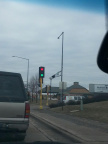 Bugged traffic light - green + red