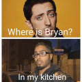Bryan in Jawad's kitchen