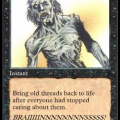 Thread necromancy card