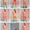 Ideal body type around the world