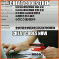 Cheat codes now