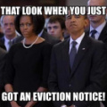 Obama eviction notice