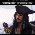 Morning rum