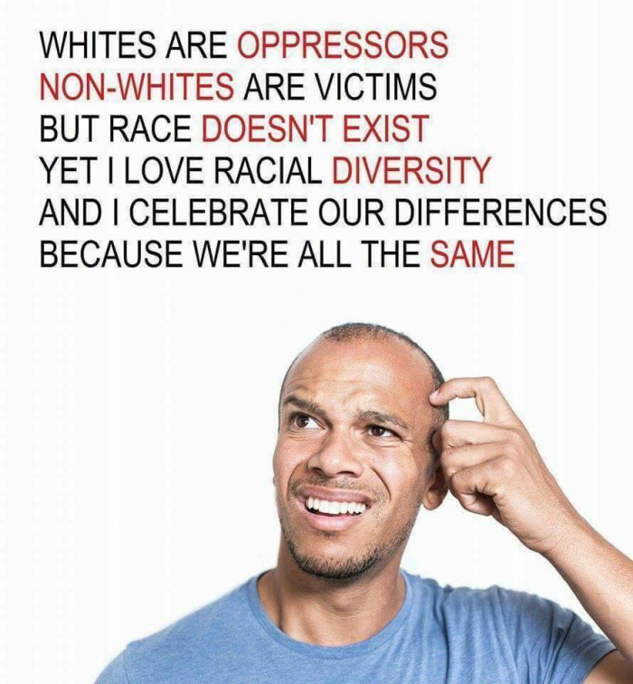 Whites are oppressors