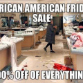 Afro American Friday sale