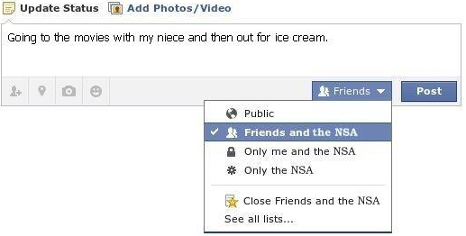 Share with NSA