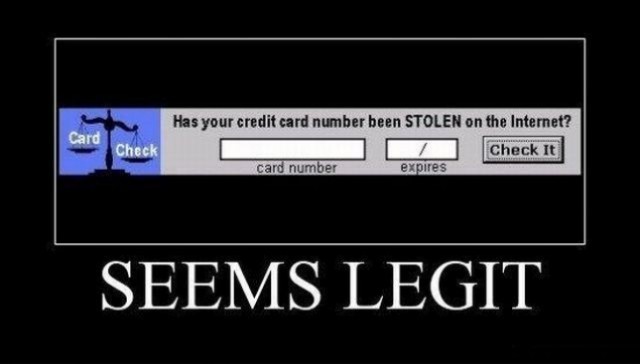Has your credit card been stolen?