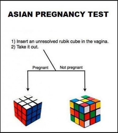 Asian pregnancy test