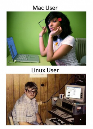 Mac user vs Linux user
