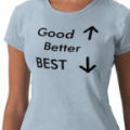 Good - Better - Best t-shirt