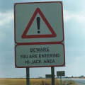 Hijack area - beware