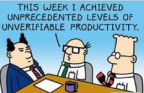 Dilbert productivity