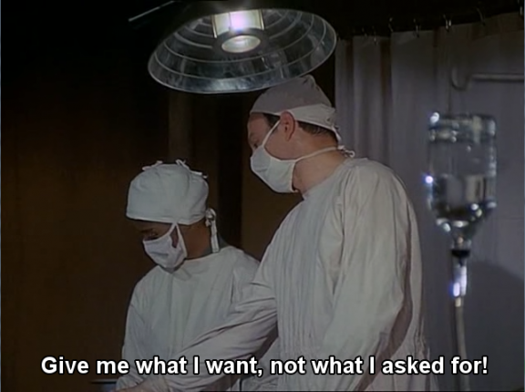 M*A*S*H - Give me what I want