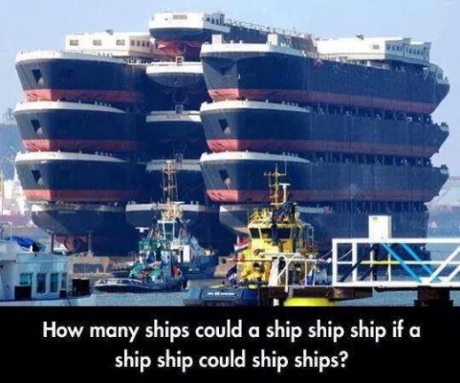 How many ships could a ship ship ship?