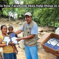 How Facebook likes help the needy