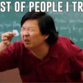 People I trust