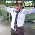 Who's the man?