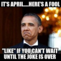 Obama April fool