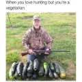 Vegeratian hunting
