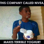 Nivea makes bad yoghurt