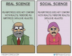 Real science vs social science