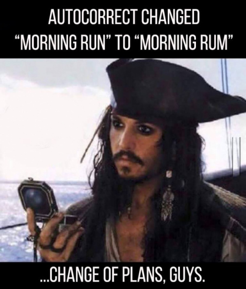 Morning rum