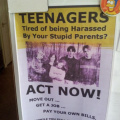 Tired of being harassed by parents?