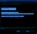 EULA access denied (Steam)