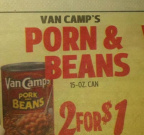 Van Camp's Porn & beans