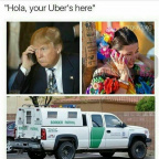 Hola, your Uber is here
