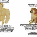 Apple and privacy: 2015 vs 2021