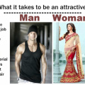 How to be an attractive man vs woman (2nd version)