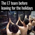 IT team holidays