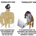 Journalists then vs now
