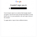 Google taking account hostage