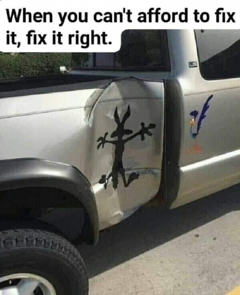 Fix it with paint