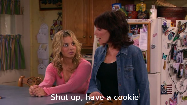 8 Simple Rules - Shut up, have a cookie