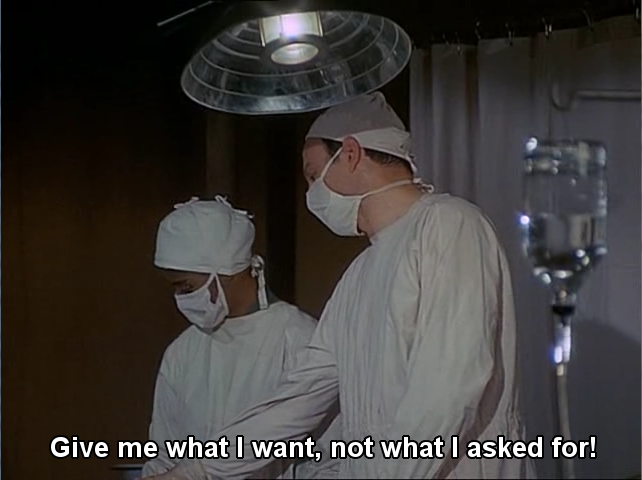 M*A*S*H - Give me what I want
