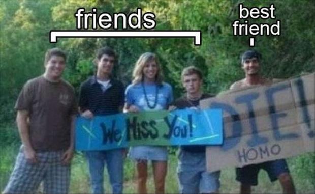 Friends vs best friend