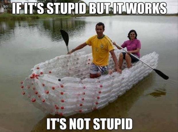Stupid boat is not stupid