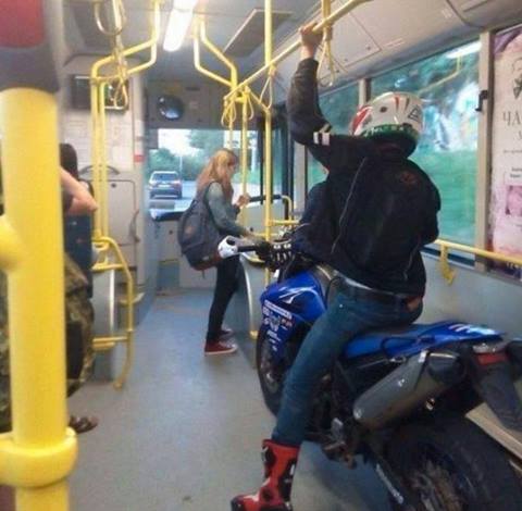 Bike in the bus