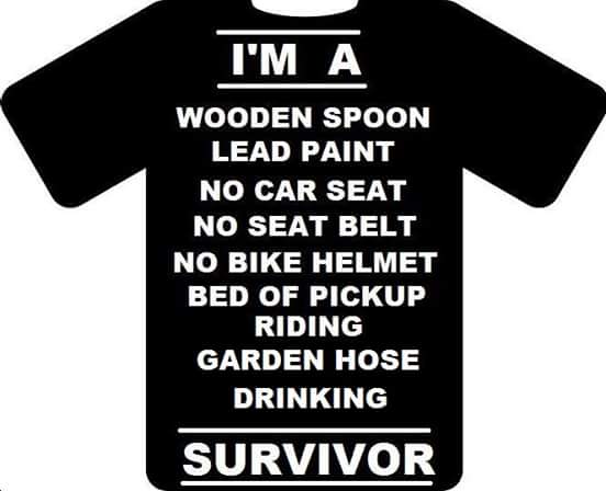 Safetyness survivor tshirt